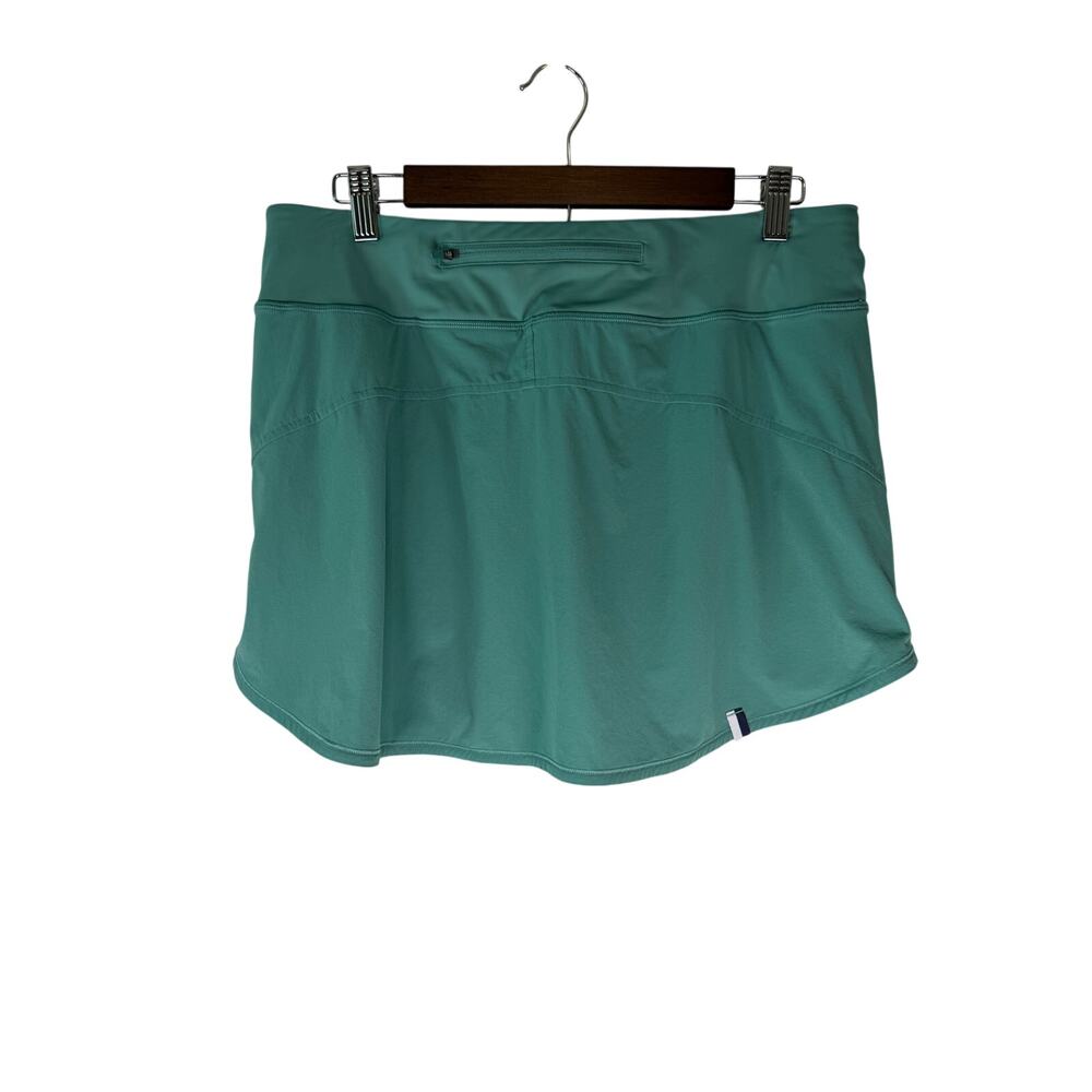 Rhoback The Steffi Active Skort Size L Willow Green Golf Tennis - Picture 2 of 7